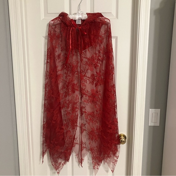 Spirit Halloween Dangerous Red Costume - Red Riding Hood - Picture 10 of 14